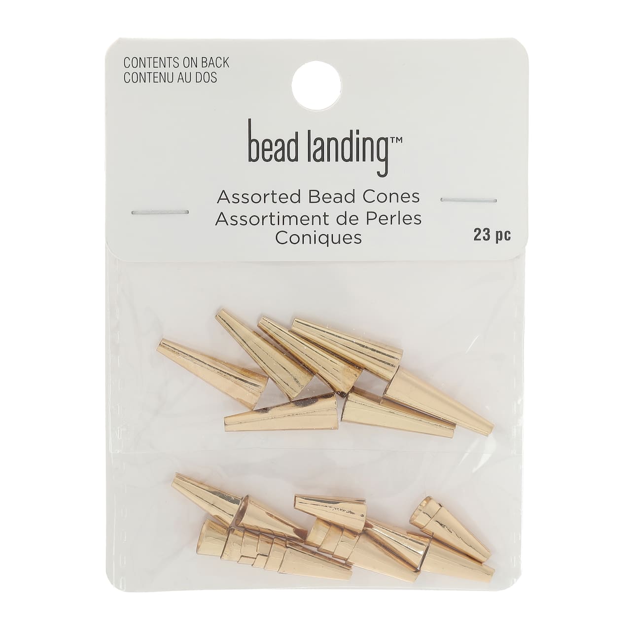 12 Packs: 23 ct. (276 total) Assorted Bead Cones by Bead Landing™